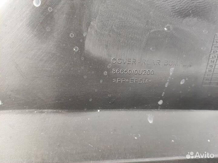 Бампер Hyundai Solaris 1 2010-2017