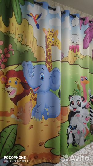 Шторы в детскую комнату блэкаут