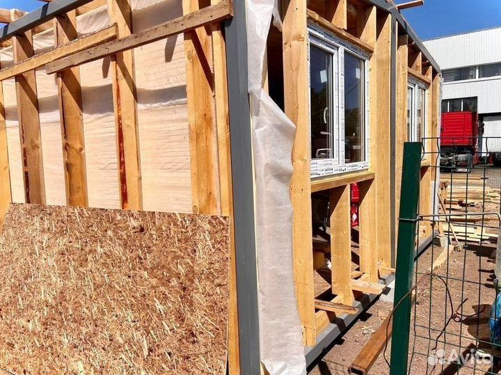 Модульный дом бытовка лофт