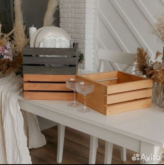 Ящик из дерева