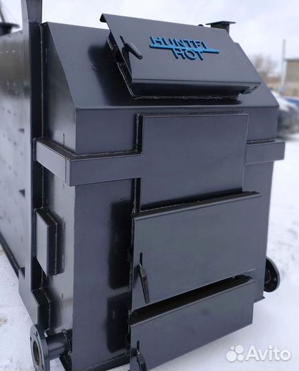 Твердотопливный котел длительного горения