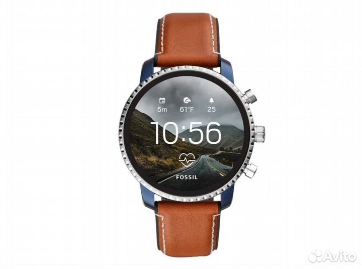 Fossil Gen 4 Smartwatch Explorist HR (leather)