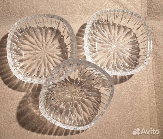 Розетки для варенья хрусталь 9 см