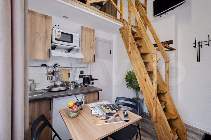 1-к. апартаменты, 14 м², 1/9 эт.