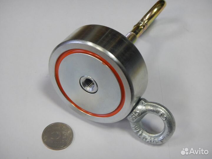 Поисковый двухсторонний магнит F-200х2