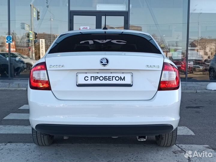Skoda Rapid 1.6 МТ, 2019, 105 728 км