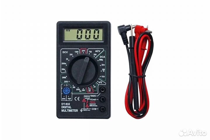 Цифровой мультиметр whdz DT832