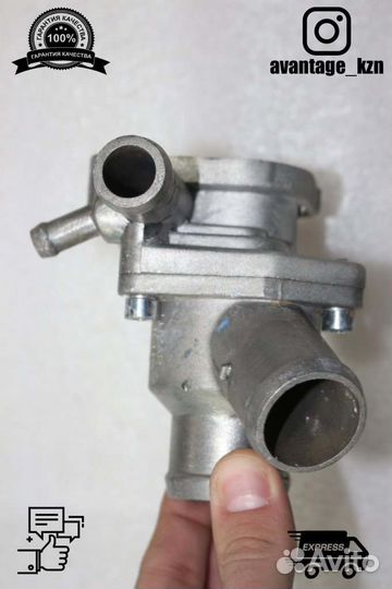 Корпус термостата в сборе Ваз (LADA) Kalina 2