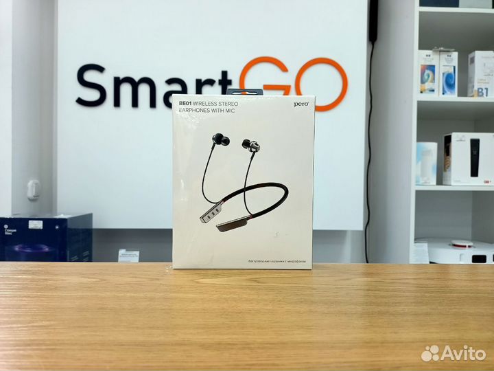 Беспроводные наушники pero BE01 (Silver)