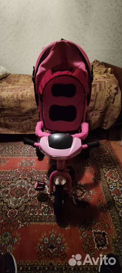 Велосипед детский с ручкой