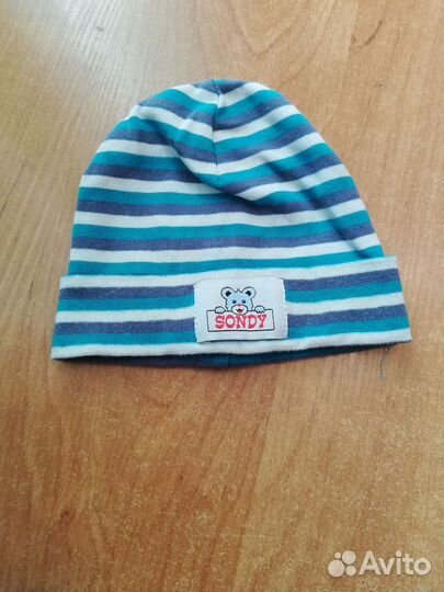 Шапки для мальчика 0-6 мес