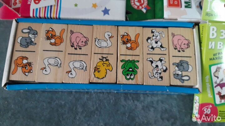 Детские настольные игры пакетом