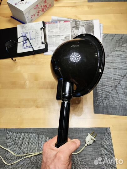 Синяя лампа рефлектор Минина уф для носа