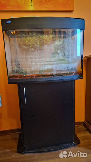 Аквариум с тумбой, компрессором