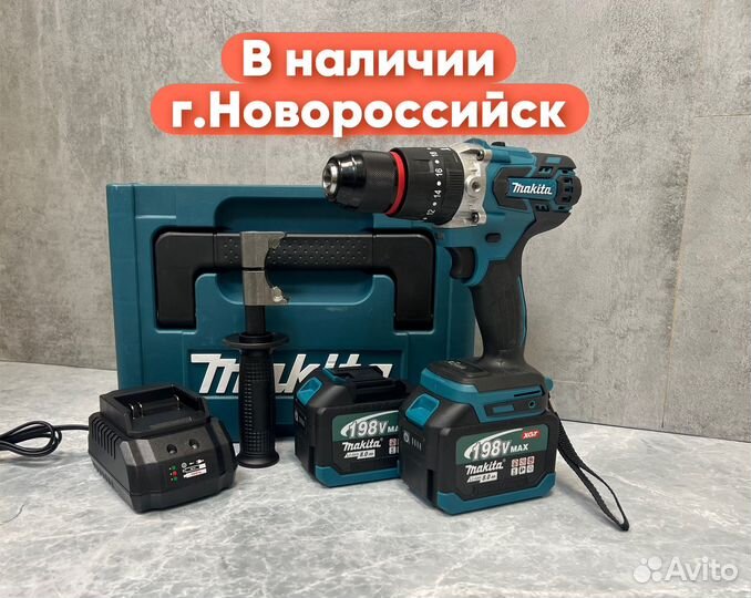 Дрель шуруповерт ледобур makita бесщеточный