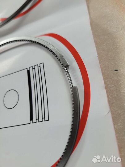 Кольца поршневые BMW 84mm