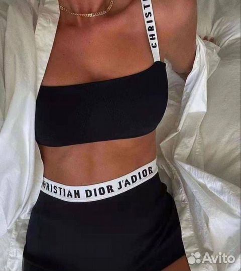 Комплект белья в стиле Christian Dior S XL