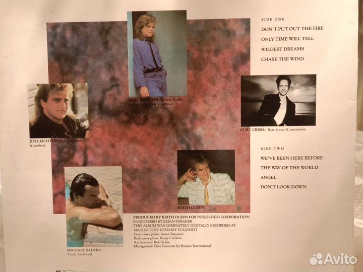 Винилы Saga,Foreigner,Heaven 17