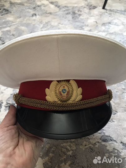 Фуражка белая мвд СССР