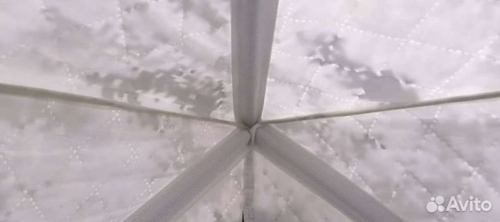 Палатка зимняя 180х180х205 трехслойная