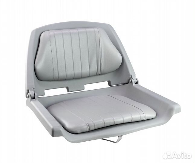 Кресло мягкое складное, серое