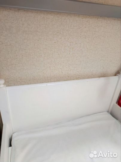 Кровать детская икеа раздвижная деревянная лесквик