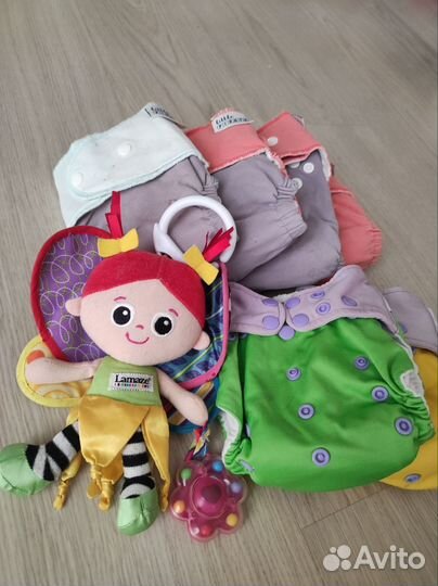 Многоразовые подгузники Mamalino Little pirate