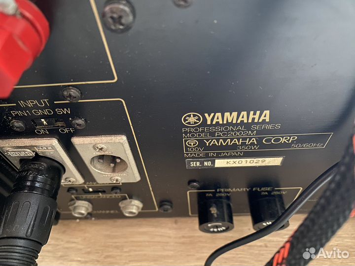 Усилитель Yamaha pc 2002 m