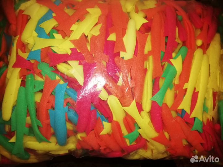 Рыбка поролоновая (поролонка, наживка, приманка)