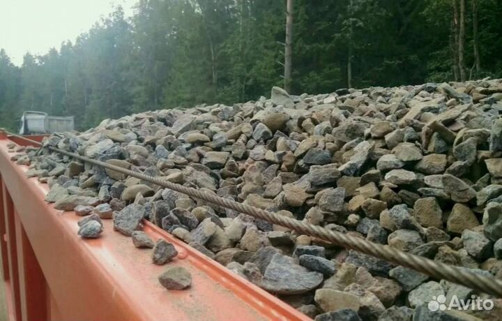 Щебень известняковый с доставкой