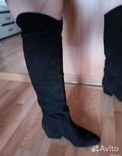 Сапоги ботфорты 36