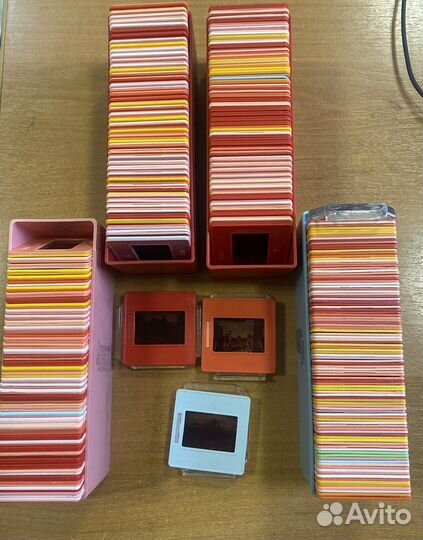 Цветные диапозитивы, магнитная лента