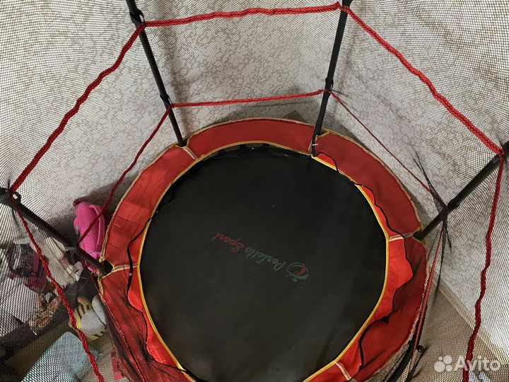 Батут с сеткой