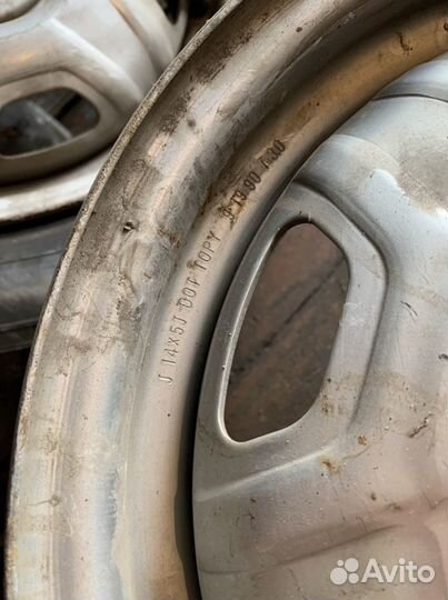 Стальные диски r14