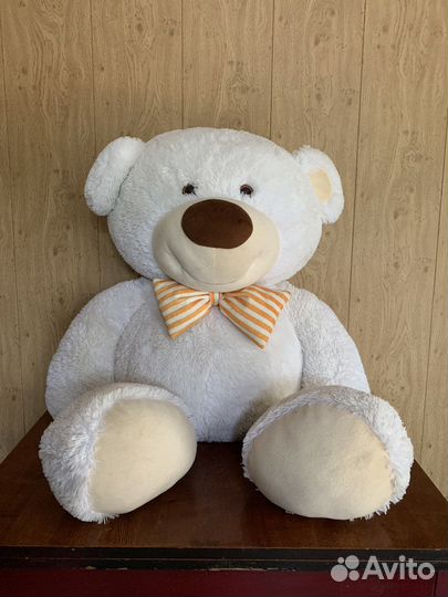 Большой мягкий медведь б/у