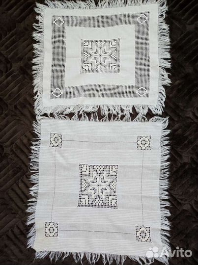 Салфетки ручная работа (вышивка)