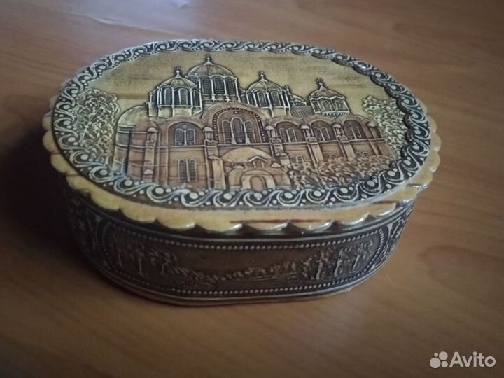Шкатулка из бересты