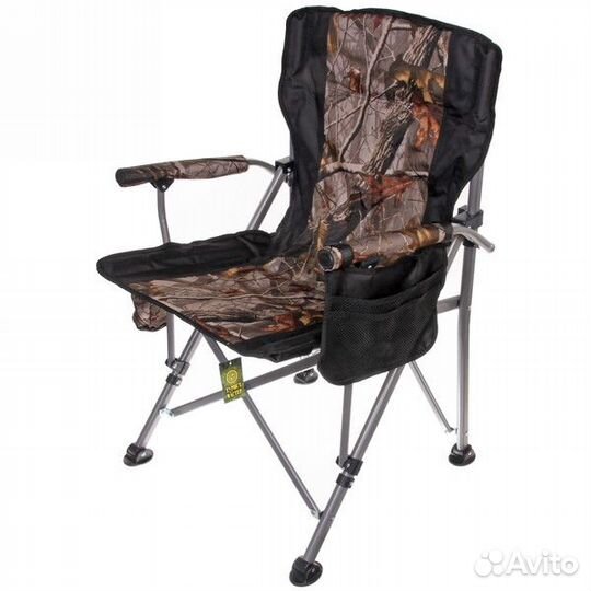 Кресло складное с подлокотниками до 120кг 64*53*90