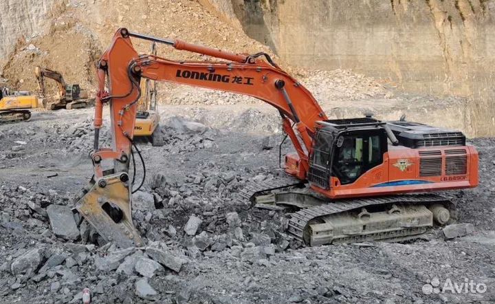 Гусеничный экскаватор Lonking CDM6490F, 2022