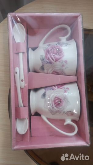 Подарочный набор чайная пара. Новый