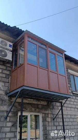 Балкон пвх под ключ