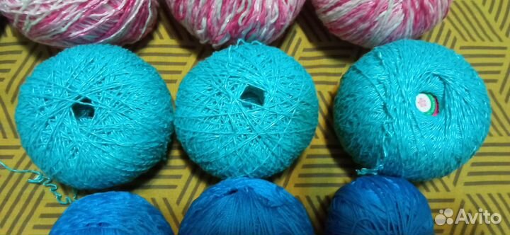 Пряжа нитки для вязания пакетом