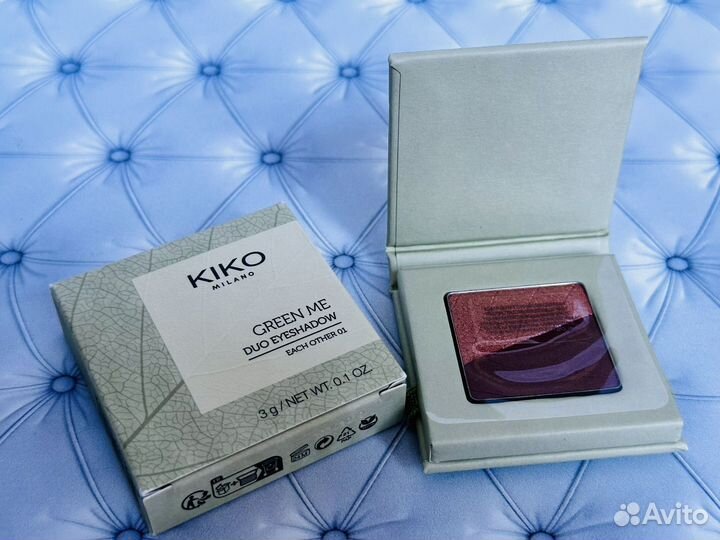 Kiko Milano Green Me Duo Дуэт теней для век