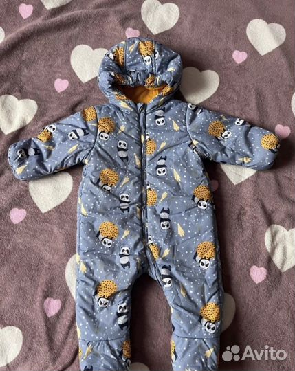 Комбинезон демисезонный baby go 74