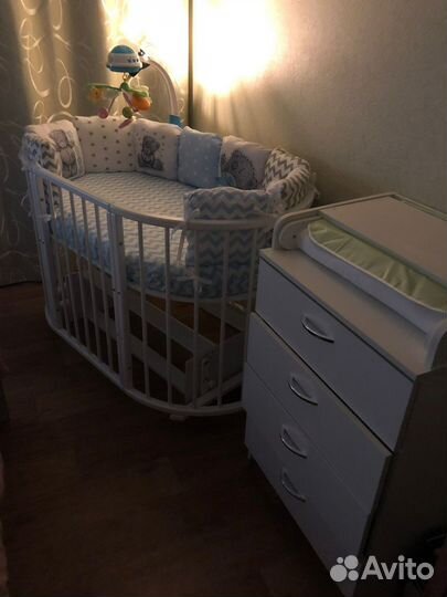 Детская кроватка 3 в 1