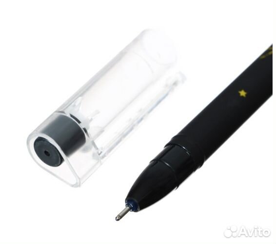 Ручка гелевая стираемые чернила, стержень синий, к