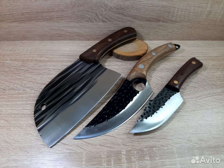 Комплект Сербский Нож Топор Тяпка