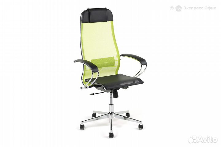 Кресло для руководителя Метта комплект 4, основани