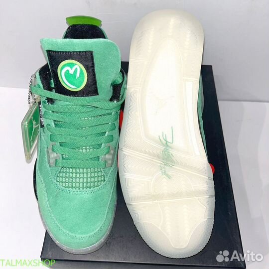 Air jordan 4 retro Wahlburger