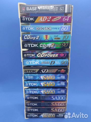 Аудиокассеты хром TDK